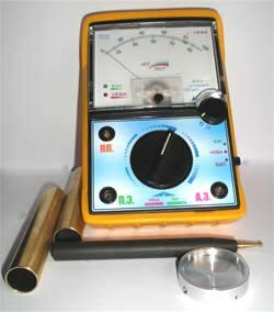 Medical diagnostic device ACU-test with a pointer indicator.